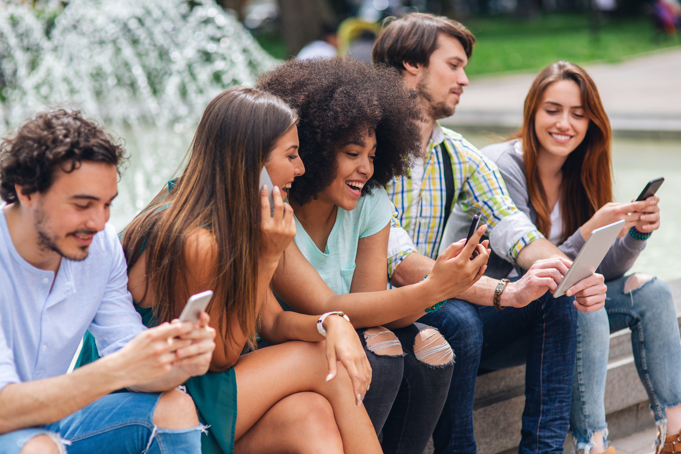 Young people social networking